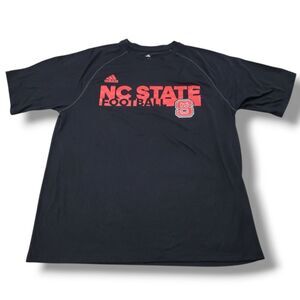 Adidas Shirt Size Medium Adidas Climalite NC State Football T-Shirt Graphic Tee